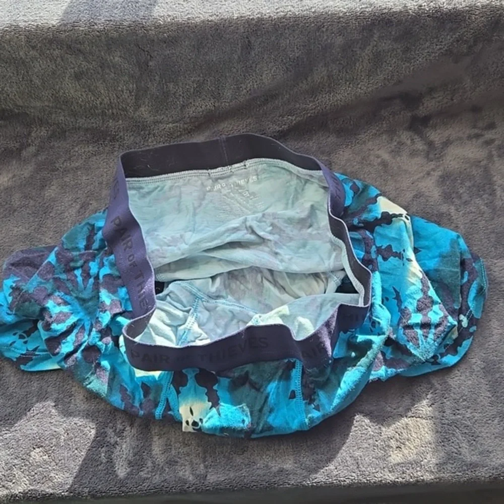 Blue Pair of Thieves Boxer Briefs - Picture 3 of 4